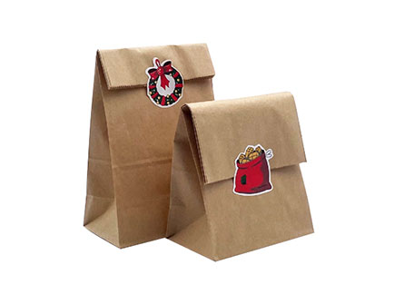 Custom Paper Christmas Gift Bags